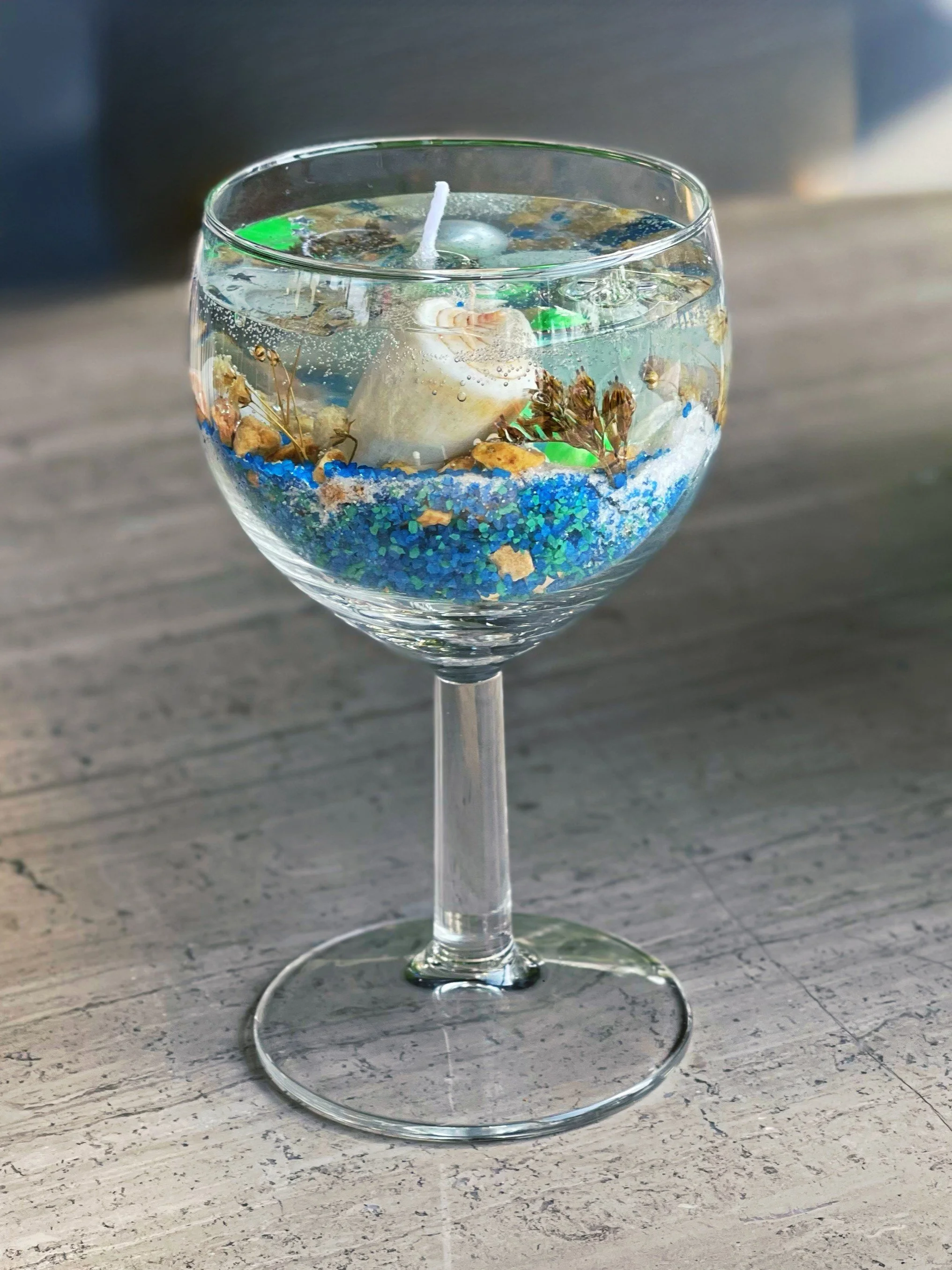 Gel best sale candle making